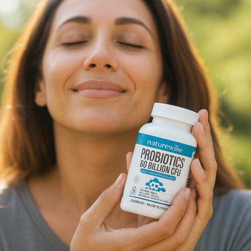 60 Billion Probiotic - Equilibra tu intestino y siente alivio real cada día