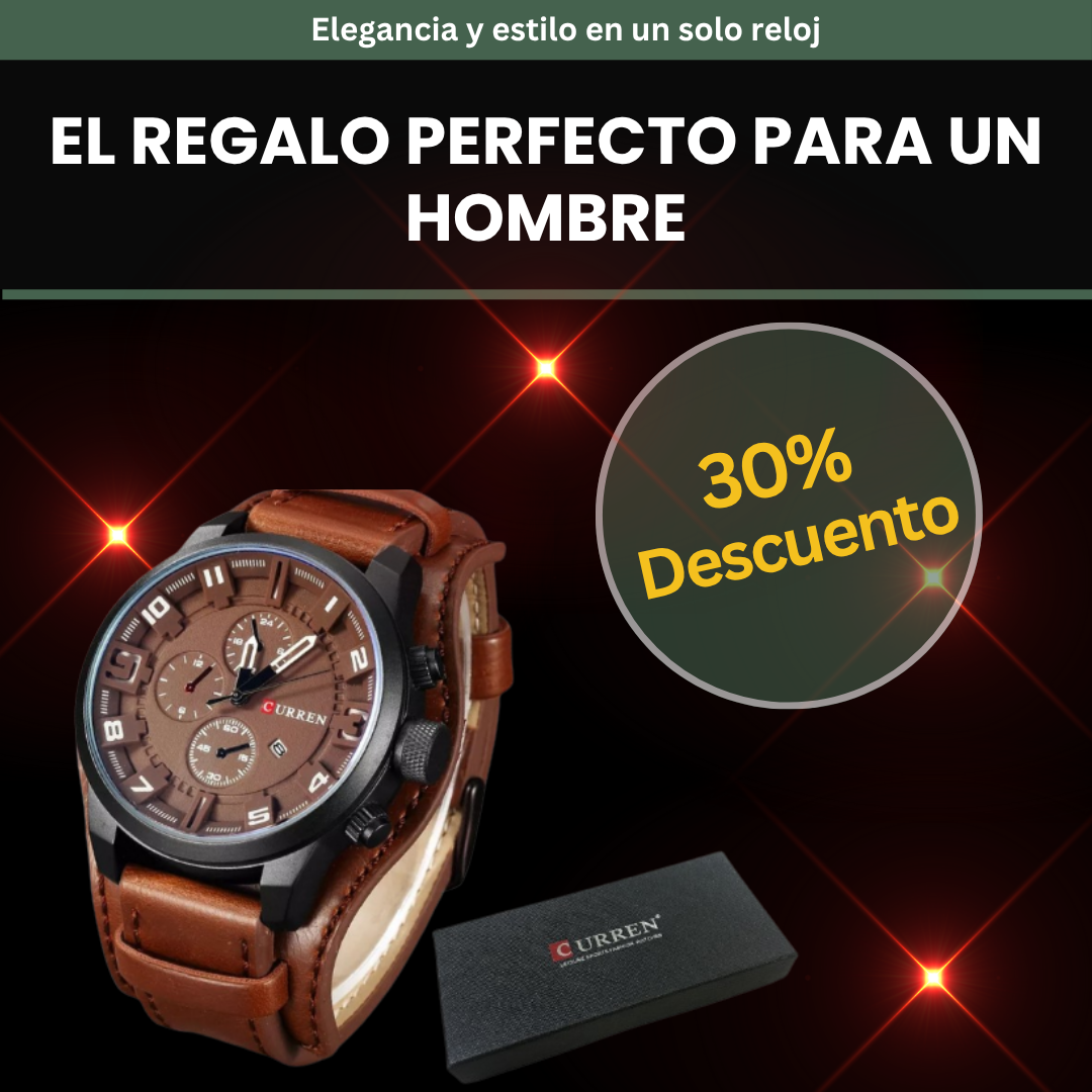 Reloj Masculino de Lujo y Precisión