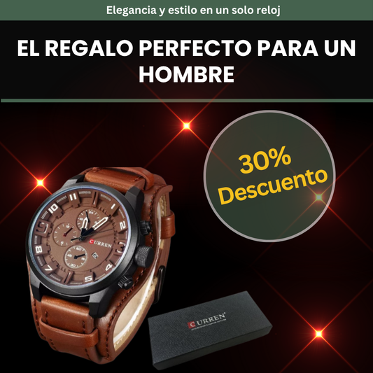 Reloj Masculino de Lujo y Precisión