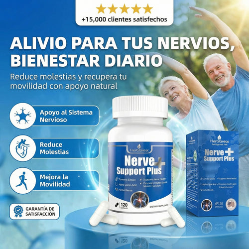 Nerve Support -  Cuida tus nervios y recupera comodidad en tu día a día
