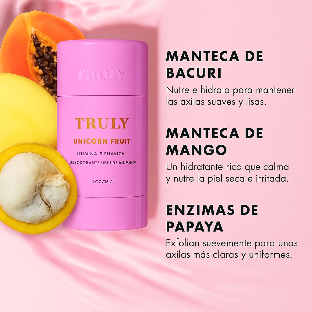 Truly Deodorant - Axilas más claras y frescas todos los días