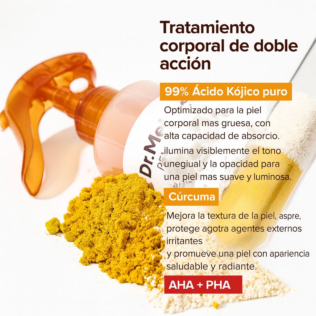Dr.Melaxin Peel Shot - Exfoliación corporal que deja tu piel más lisa y luminosa